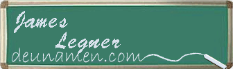 James Legner Visitenkarte
